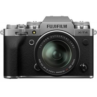 Зображення Цифрова фотокамера Fujifilm X-T4   XF 18-55mm F2.8-4 Kit Silver (16650883)