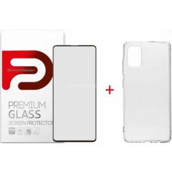 Изображение Чехол для телефона Armorstandart Samsung A51 Air Series Panel   Full Glue Glass (ARM58041)