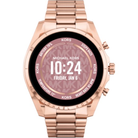 Smart часы Michael Kors GEN 6 BRADSHAW Rose Gold-Tone Stainless Steel (MKT5133) фото №6