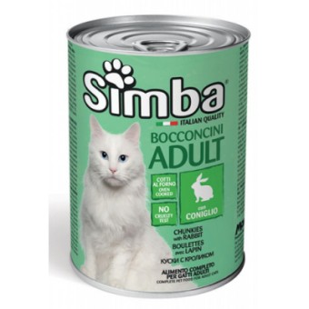 Зображення Консерва для котів Simba Cat Wet кролик 415 г (8009470009089)