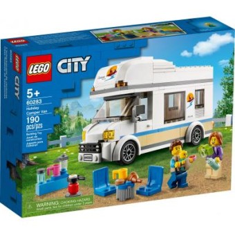 Зображення Конструктор Lego City Great Vehicles Каникулы в доме на колесах 190 деталей (60283)