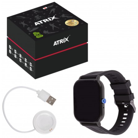 Smart годинник ATRIX X50 Pulse Oximeter and Tonometer Black Aluminum (swatxx50ba) фото №4