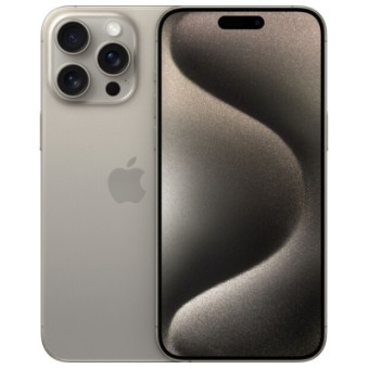 Зображення Смартфон Apple iPhone 15 Pro 128GB Natural Titanium (MTUX3)