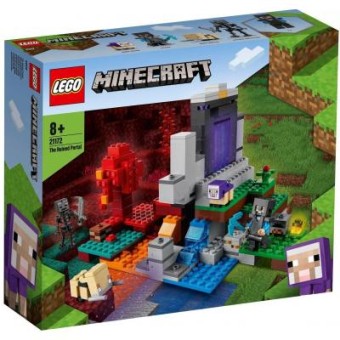 Изображение Конструктор Lego Minecraft Разрушенный портал 316 деталей (21172)