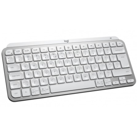 Клавіатура Logitech MX Keys Mini For Mac Wireless Illuminated Pale Grey (920-010526) фото №2