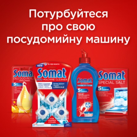 Таблетки для посудомийок Somat All in 1 90 90 шт. (9000101536232) фото №9