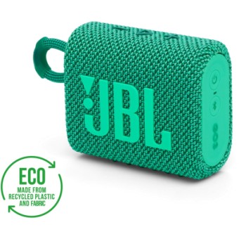 Изображение Акустическая система JBL Go 3 Eco Green (GO3ECOGRN)
