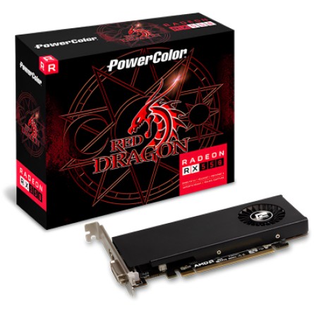 Видеокарта Radeon RX 550 4Gb  (AXRX 550 4GBD5-HLE)