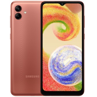 Зображення Смартфон Samsung Galaxy A04 3/32Gb Copper (SM-A045FZCDSEK)