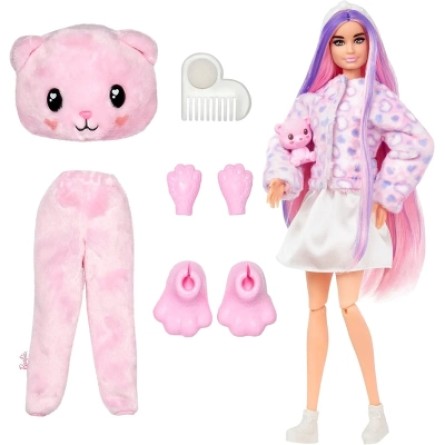 Лялька Barbie Cutie Reveal М'які та пухнасті Ведмедик (HKR04) фото №2