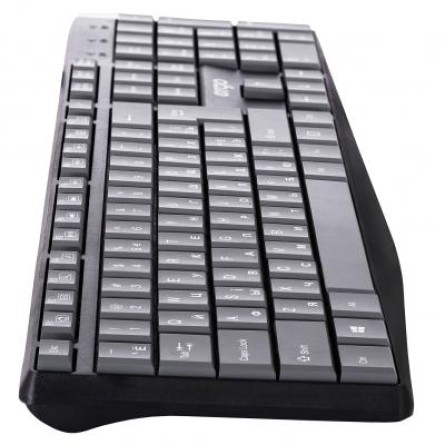 Зображення Клавіатура Ergo K-210 USB Black (K-210USB) - зображення 5