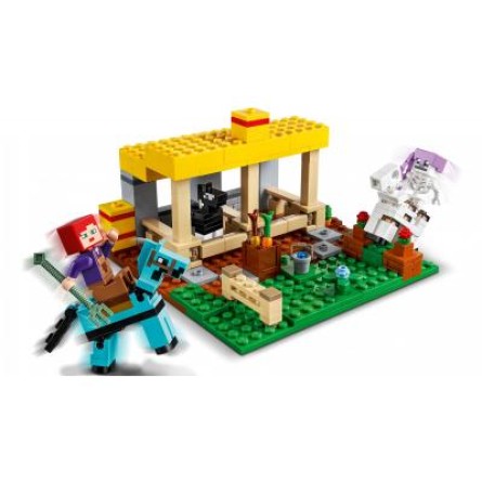 Конструктор Lego Minecraft Конюшня 241 деталь (21171) фото №3