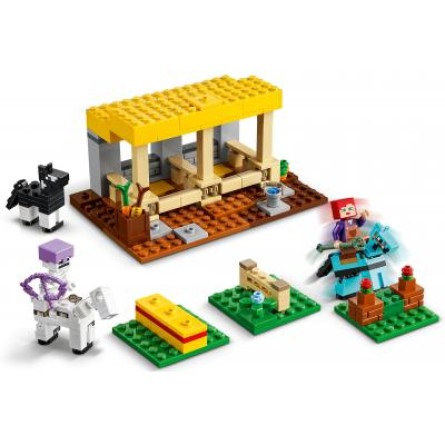 Конструктор Lego Minecraft Конюшня 241 деталь (21171) фото №6