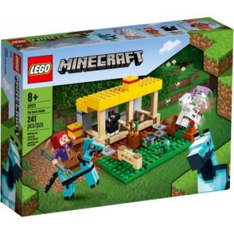 Зображення Конструктор Lego Minecraft Конюшня 241 деталь (21171)