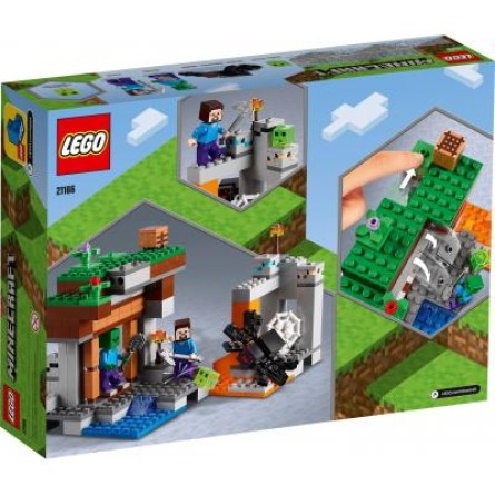 Конструктор Lego Minecraft Заброшенная шахта (21166) фото №4