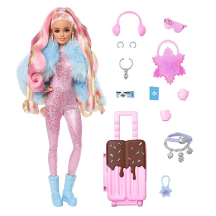 Лялька Barbie Extra Fly зимова красуня (HPB16) фото №2