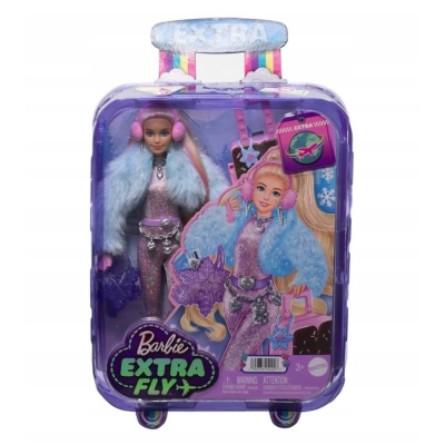 Лялька Barbie Extra Fly зимова красуня (HPB16) фото №5