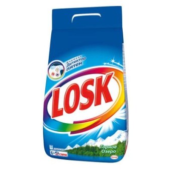Зображення Порошок для прання Losk Горное Озеро 6 кг (9000100375153)