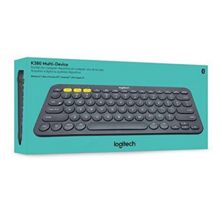 Клавіатура Logitech K380 Multi-Device Bluetooth Black (920-007584) фото №6