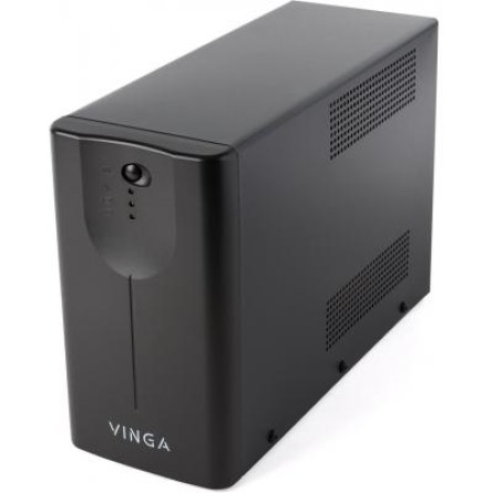 Источник бесперебойного питания Vinga LED 600VA metal case with USB (VPE-600MU) фото №7