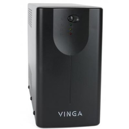 Джерело безперебійного живлення Vinga LED 600VA metal case with USB (VPE-600MU) фото №9