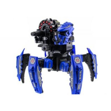 Радиоуправляемая игрушка Keye Toys Робот-паук Keye Space Warrior с ракетами и лазером ( синий) (KY-9003-1B)