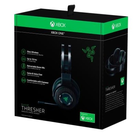 Наушники Razer Thresher - Xbox One Black/Green (RZ04-02240100-R3M1) фото №6