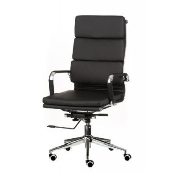 Зображення Офісне крісло Special4You Solano 2 artleather black (000002567)