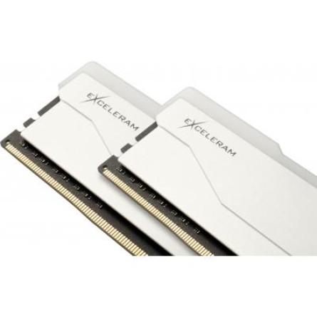 Модуль пам'яті для комп'ютера Exceleram DDR4 16GB (2x8GB) 3200 MHz RGB X2 Series White  (ERX2W416326AD) фото №4