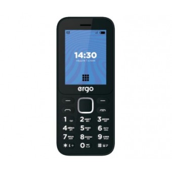 Зображення Мобільний телефон Ergo E241 Black