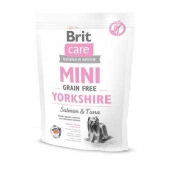 Изображение Сухий корм для собак Brit Care GF Mini Yorkshire 400 г (8595602520206)