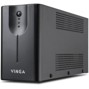 Зображення Джерело безперебійного живлення Vinga LED 800VA metal case with USB (VPE-800MU)