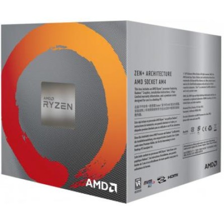 Процесор AMD  Ryzen 5 3400G (YD3400C5FHBOX) фото №3