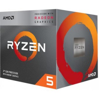 Изображение Процессор AMD  Ryzen 5 3400G (YD3400C5FHBOX)