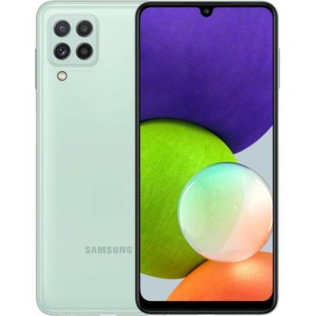 Смартфон Samsung SM-A225F Galaxy A22 4/128Gb LGG (light green) фото №9
