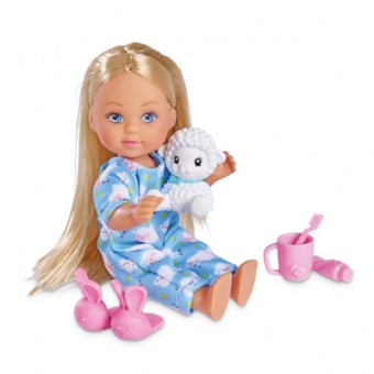 Изображение Лялька Simba Еві Вечірня казка в піжамі з іграшкою (5733406)