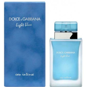 Изображение Парфюмированная вода Dolce&Gabbana Light Blue Eau Intense 25 мл (3423473032793)