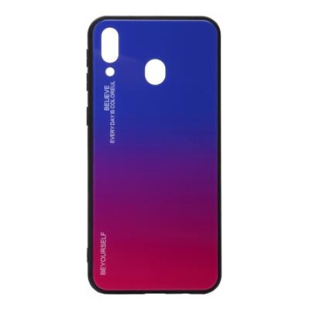 Чохол для телефона BeCover Gradient Glass Galaxy M20 SM-M205 Blue-Red (703564)
