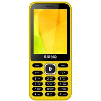 Зображення Мобільний телефон Sigma X-style 31 Power Yellow (4827798854761)