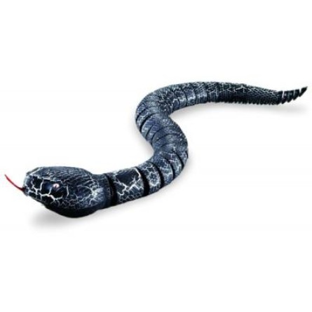 Радиоуправляемая игрушка ZF  Змея с пультом управления  Rattle snake (черная) (LY-9909A)
