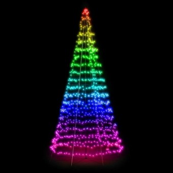 Изображение Гирлянда Twinkly Smart LED Light tree RGBW 450, Gen II, IP44, 3м (TWP500SPP-BEU)