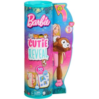 Зображення Лялька Barbie Cutie Reveal Друзі з джунглів Мавпа (HKR01)