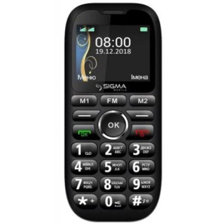 Мобільний телефон Sigma Comfort 50 Grand Black