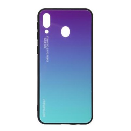 Чехол для телефона BeCover Gradient Glass Galaxy M20 SM-M205 Purple-Blue (703567)