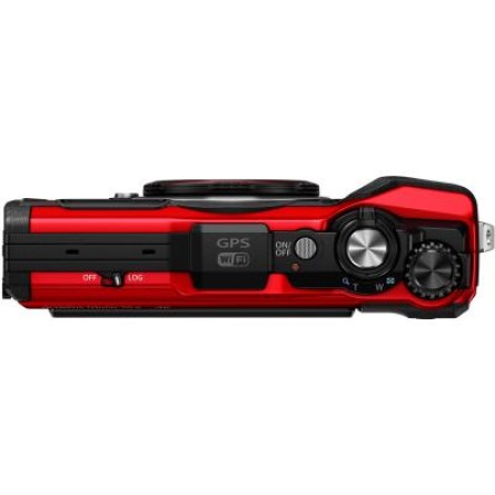 Цифрова фотокамера Olympus TG-6 Red (Waterproof - 15m; GPS; 4K; Wi-Fi) (V104210RE000) фото №4
