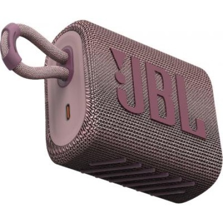 Акустична система JBL Go 3 Pink (GO3PINK) фото №9