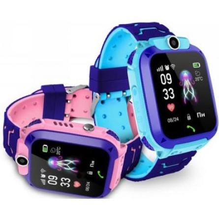 Smart годинник GoGPS ME K16S Blue Детские GPS часы-телефон (K16SBL) фото №3