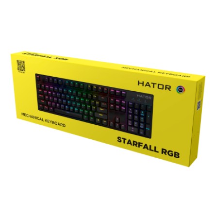 Клавіатура HATOR Starfall RGB Pink switch Black (HTK-599) фото №5