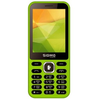 Изображение Мобильный телефон Sigma X-style 31 Power Green (4827798854785)
