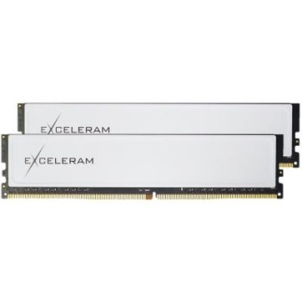 Зображення Модуль пам'яті для комп'ютера Exceleram DDR4 32GB (2x16GB) 3200 MHz Black&White  (EBW4323216CD)